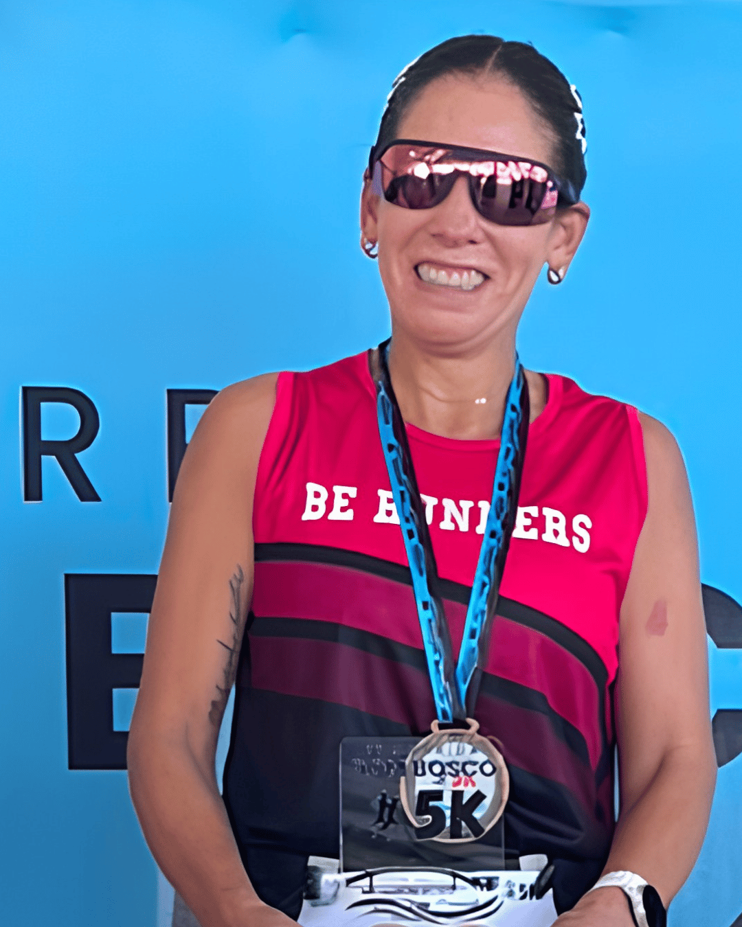 Renata dos Reis Baptista, recordista feminina da 1ª Corrida Dom Bosco 5K